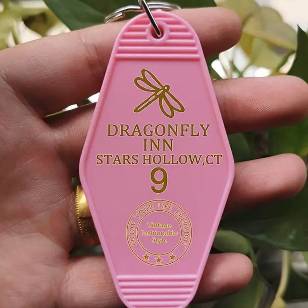 Dragonfly Inn Key Ring Motel Gilmore Girls